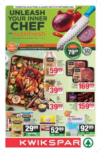 SPAR catalogue  - 24/08/2026 - 07/09/2026.