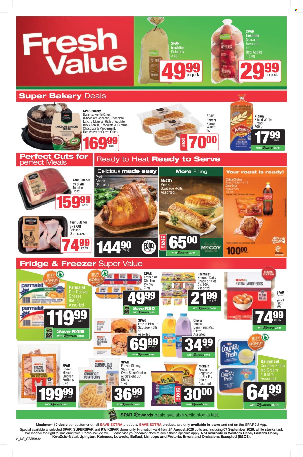 SPAR specials - 24/08/2026 - 07/09/2026. Page 2