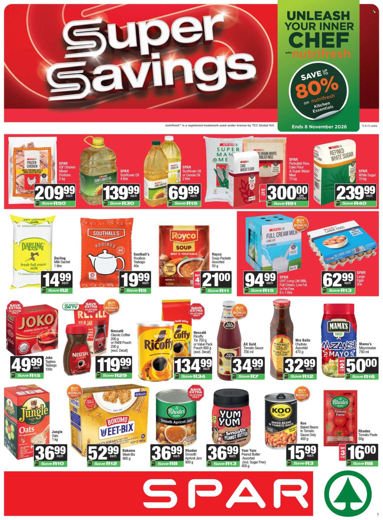 SPAR specials - 24/08/2026 - 07/09/2026. Page 1