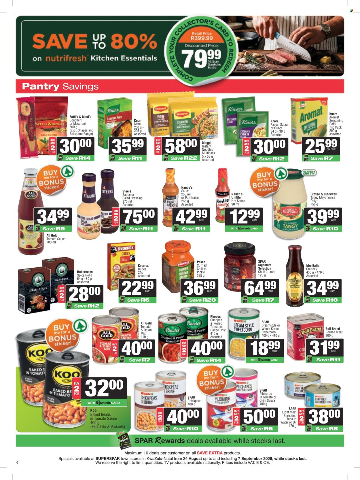 SPAR specials - 24/08/2026 - 07/09/2026. Page 6