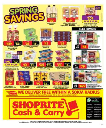 Shoprite catalogue  - 24/08/2026 - 06/09/2026.