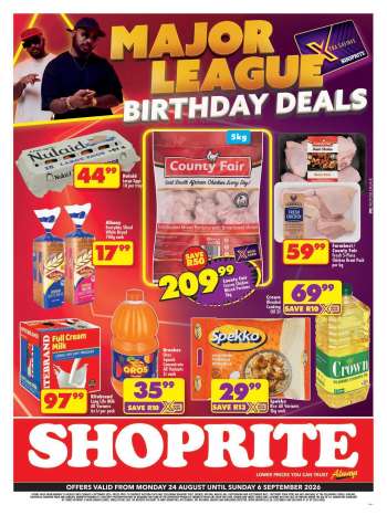Shoprite catalogue  - 24/08/2026 - 06/09/2026.