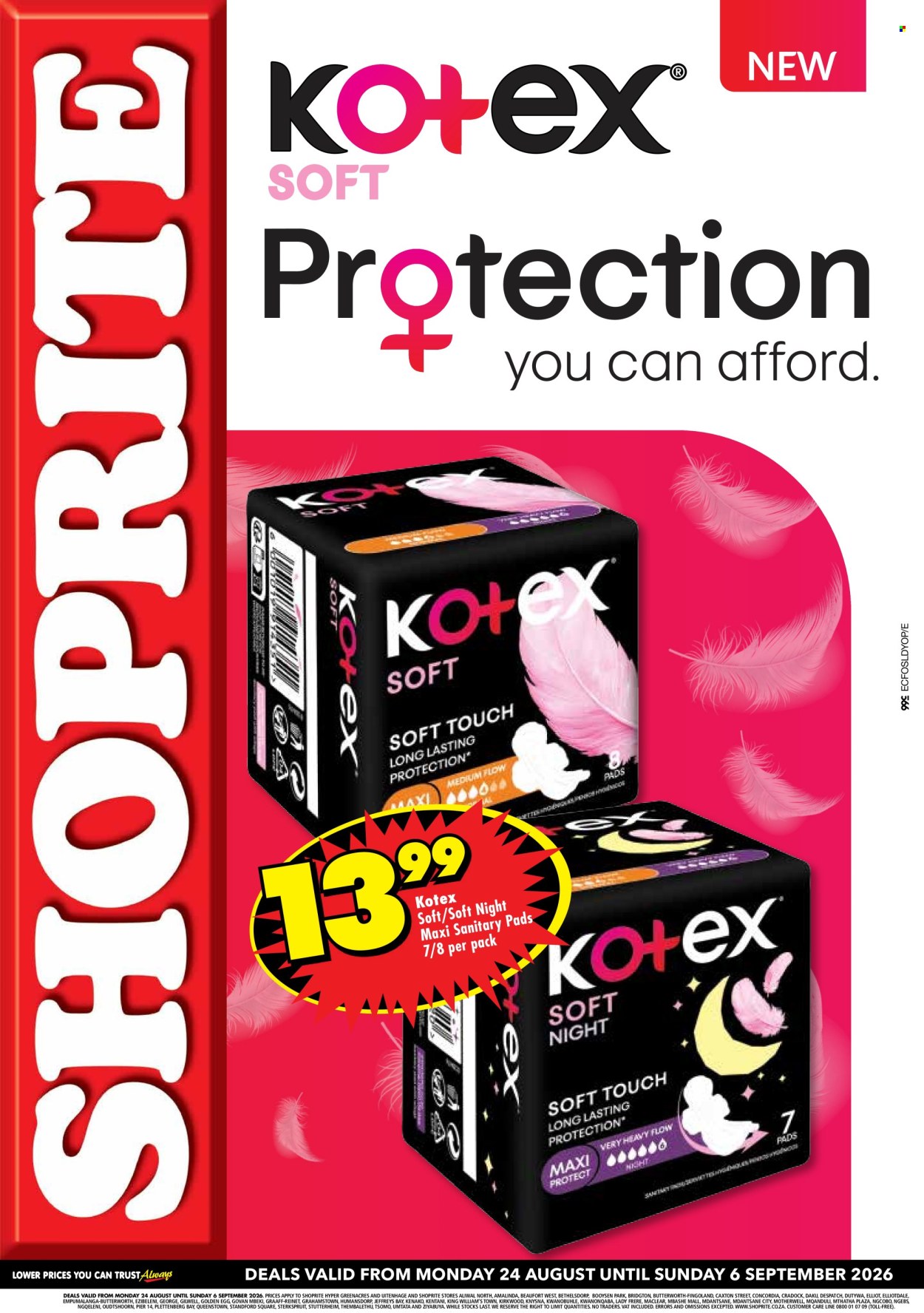 Shoprite specials - 24/08/2026 - 06/09/2026. Page 1