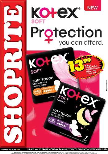 Shoprite catalogue  - 24/08/2026 - 06/09/2026.