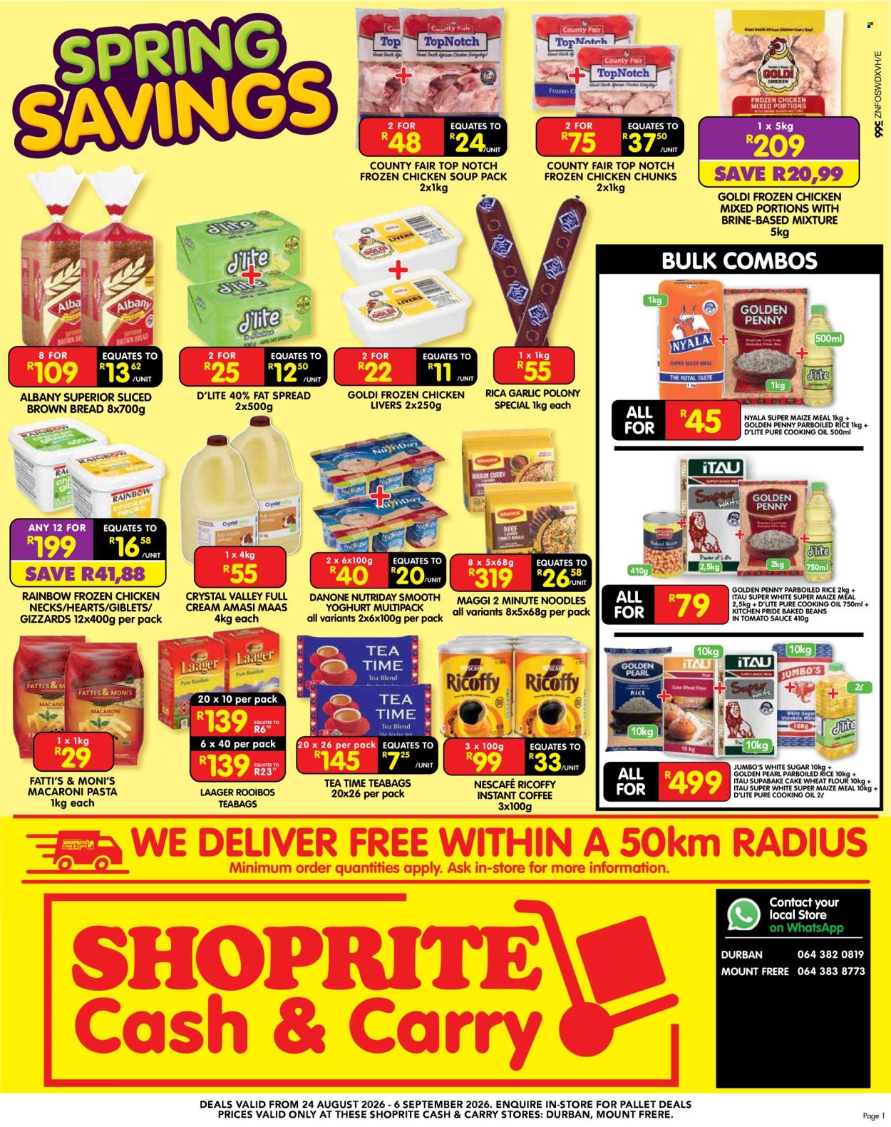 Shoprite specials - 24/08/2026 - 06/09/2026. Page 1