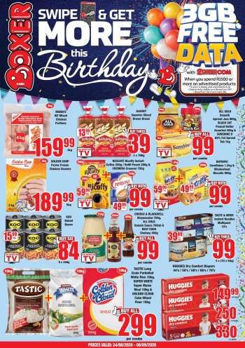 Boxer catalogue  - 24/08/2026 - 06/09/2026.
