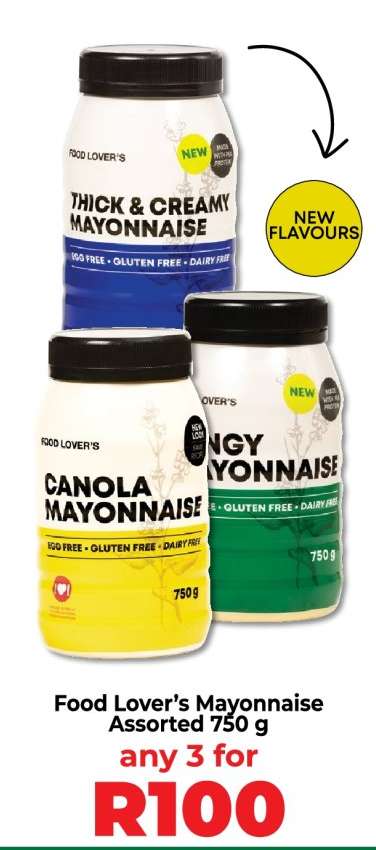 Food Lover's Mayonnaise Assorted 750 g
