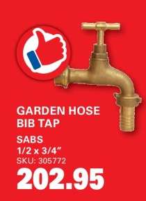 GARDEN HOSE BIB TAP