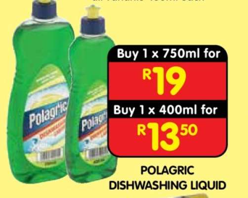 POLAGRIC DISHWASHING LIQUID