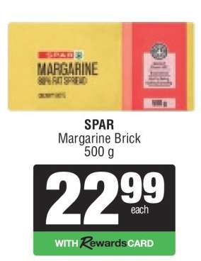 SPAR Margarine Brick