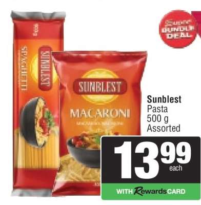 Sunblest Pasta