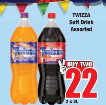 TWIZZA Soft Drink Assorted