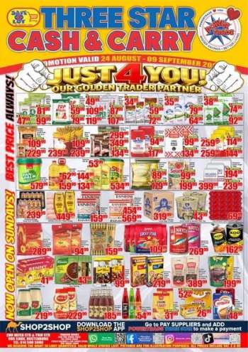 thumbnail - Three Star Cash and Carry catalogue