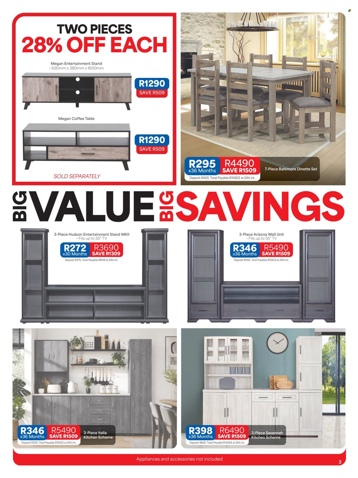 OK Furniture specials - 24/08/2026 - 06/09/2026. Page 3