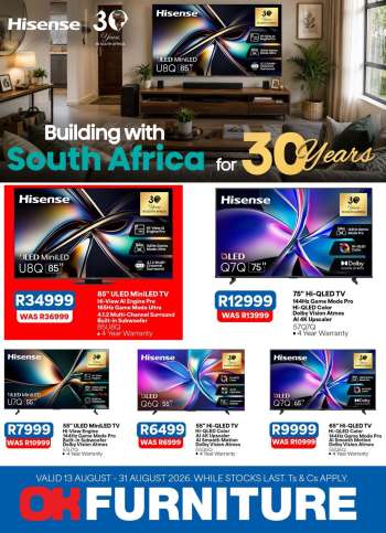 OK Furniture catalogue  - 13/08/2026 - 31/08/2026.