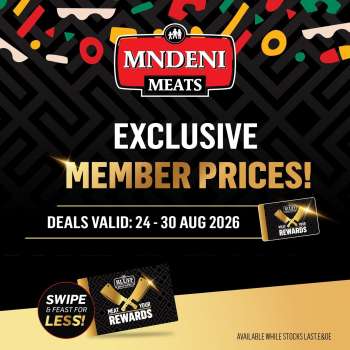Mndeni Meats catalogue  - 24/08/2026 - 30/08/2026.