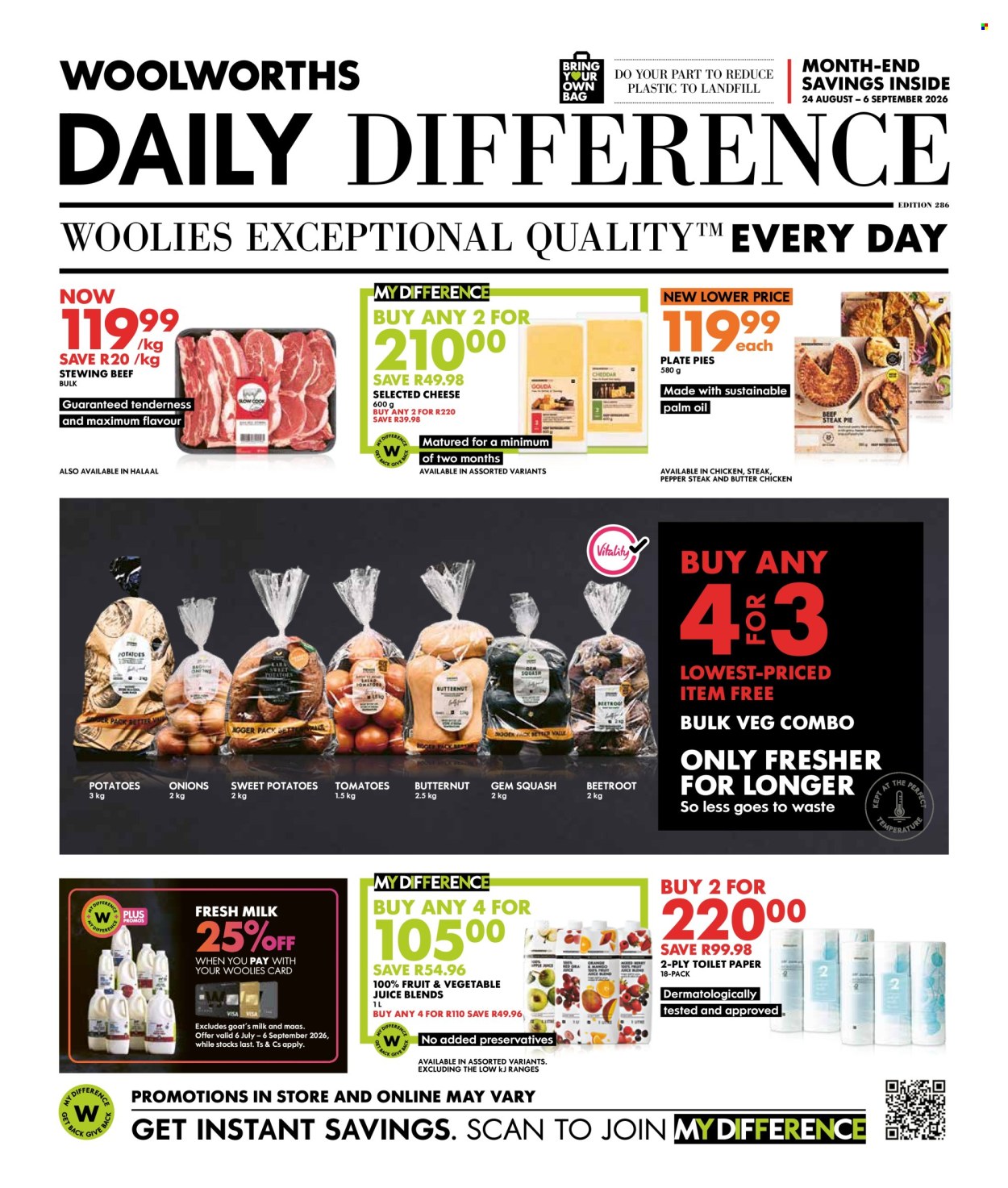 Woolworths specials - 24/08/2026 - 06/09/2026. Page 1