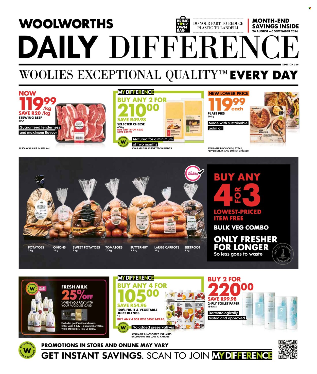 Woolworths specials - 24/08/2026 - 06/09/2026. Page 1
