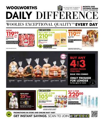 Woolworths catalogue  - 24/08/2026 - 06/09/2026.