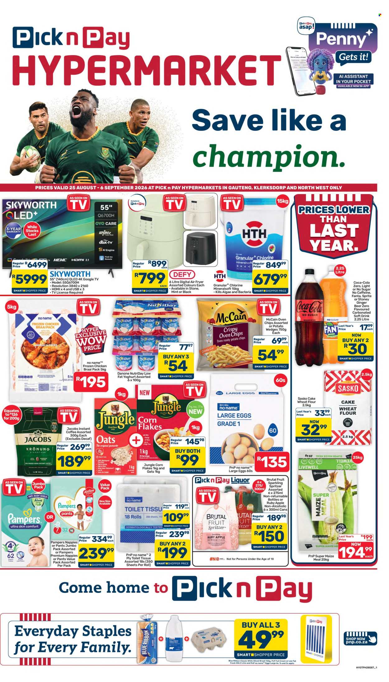Pick n Pay Hypermarket specials - 25/08/2026 - 06/09/2026. Page 1