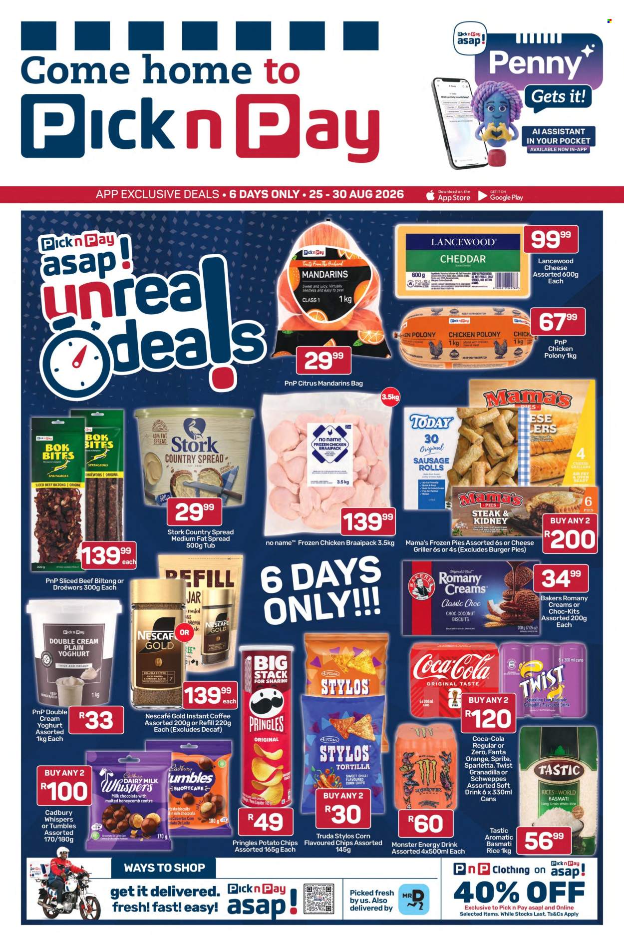Pick n Pay specials - 25/08/2026 - 30/08/2026. Page 1