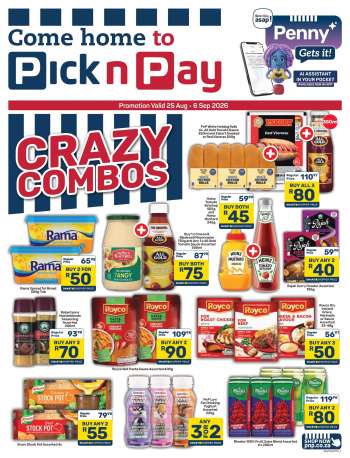 Pick n Pay catalogue  - 25/08/2026 - 06/09/2026.