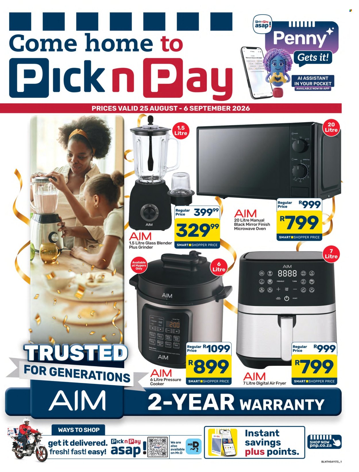Pick n Pay specials - 25/08/2026 - 06/09/2026. Page 1