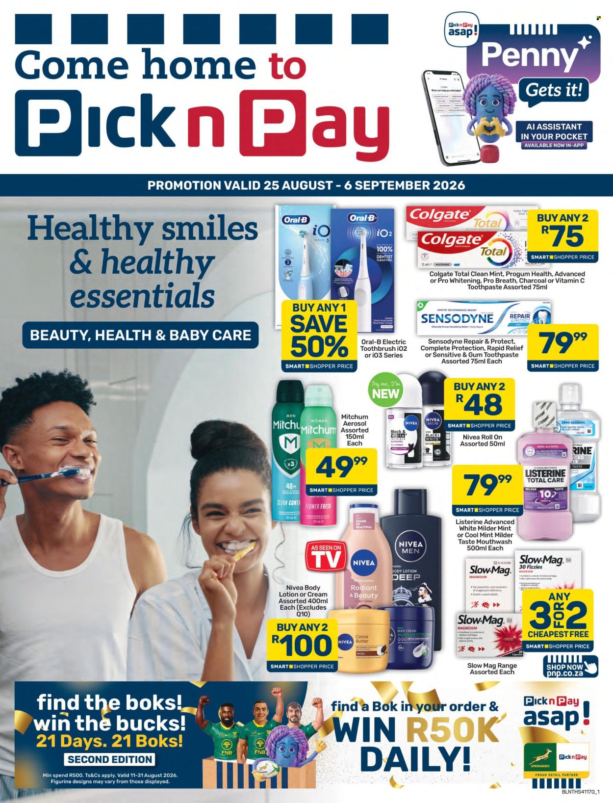 Pick n Pay specials - 25/08/2026 - 06/09/2026. Page 1