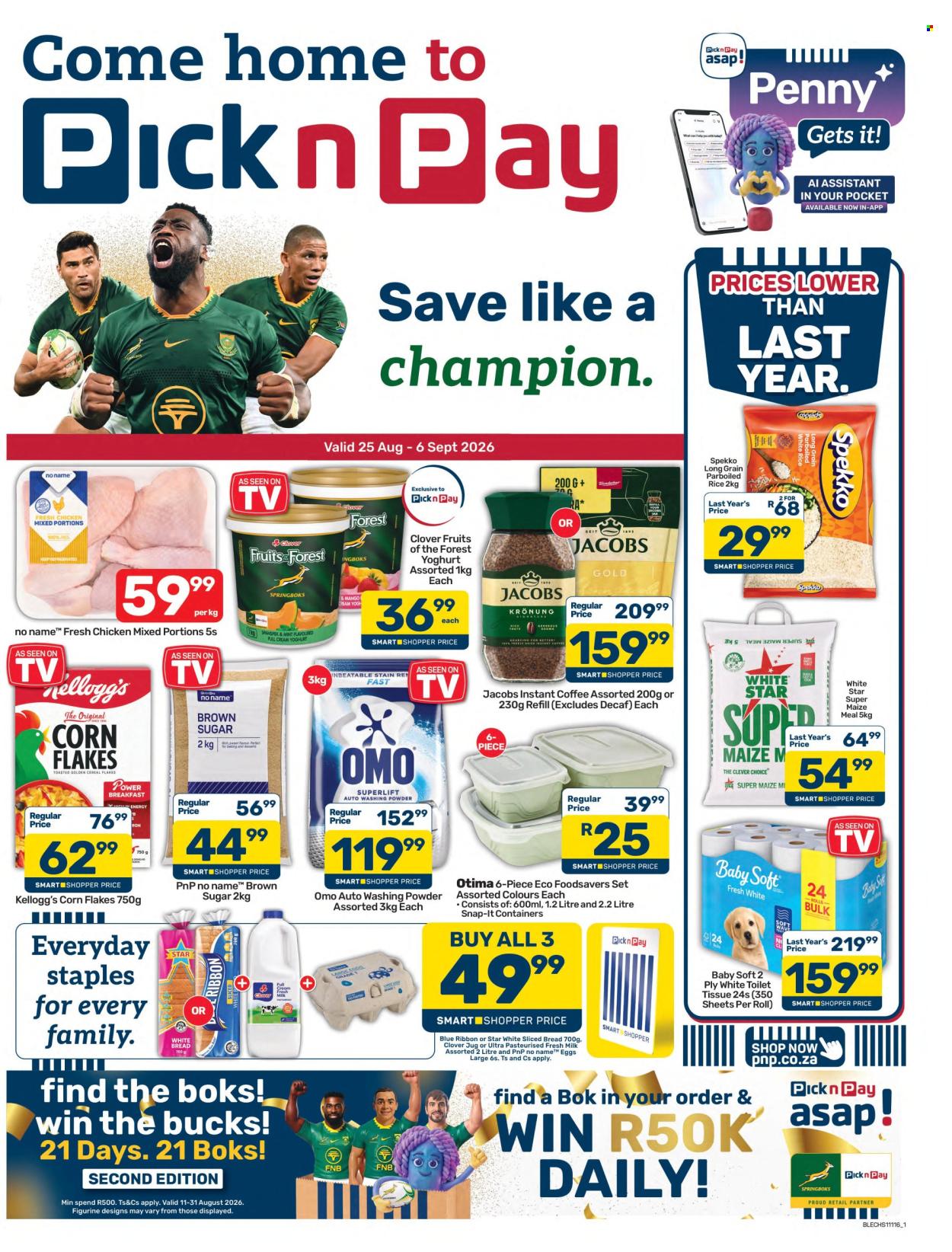 Pick n Pay Supermarket specials - 25/08/2026 - 06/09/2026. Page 1