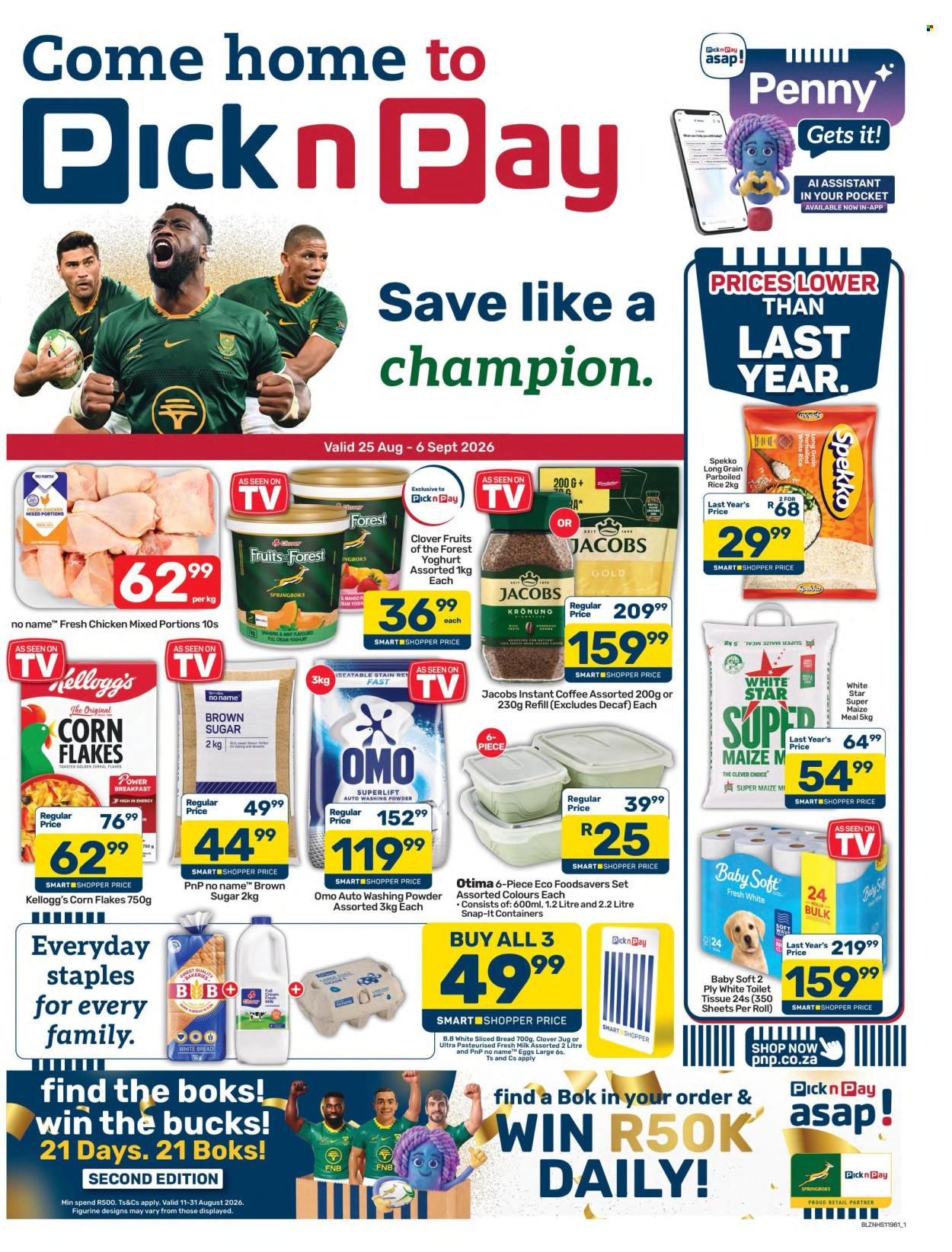Pick n Pay Supermarket specials - 25/08/2026 - 06/09/2026. Page 1