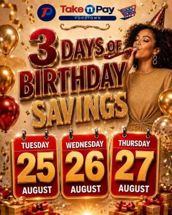 Take n Pay catalogue  - 25/08/2026 - 27/08/2026.