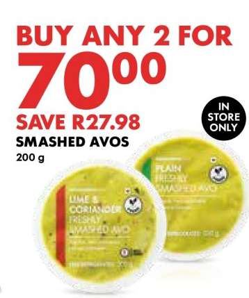 Smashed Avos