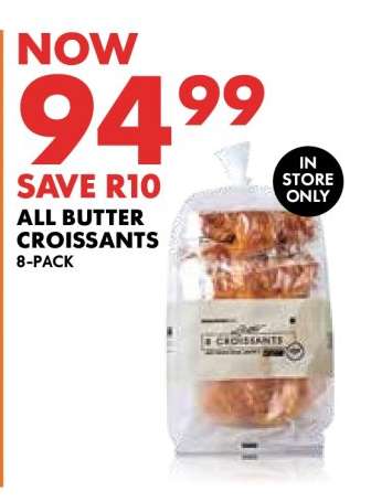 All Butter Croissants 8-Pack