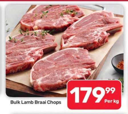 Bulk Lamb Braai Chops