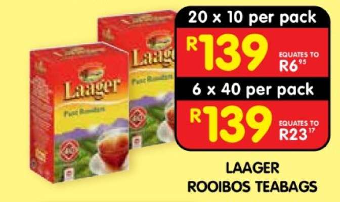 Laager Rooibos Teabags