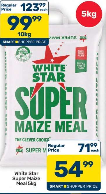 White Star Super Maize Meal 5kg