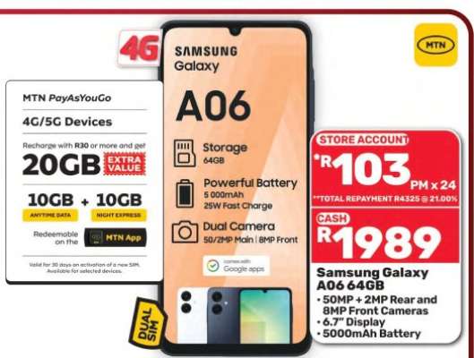 Samsung Galaxy A06 64GB