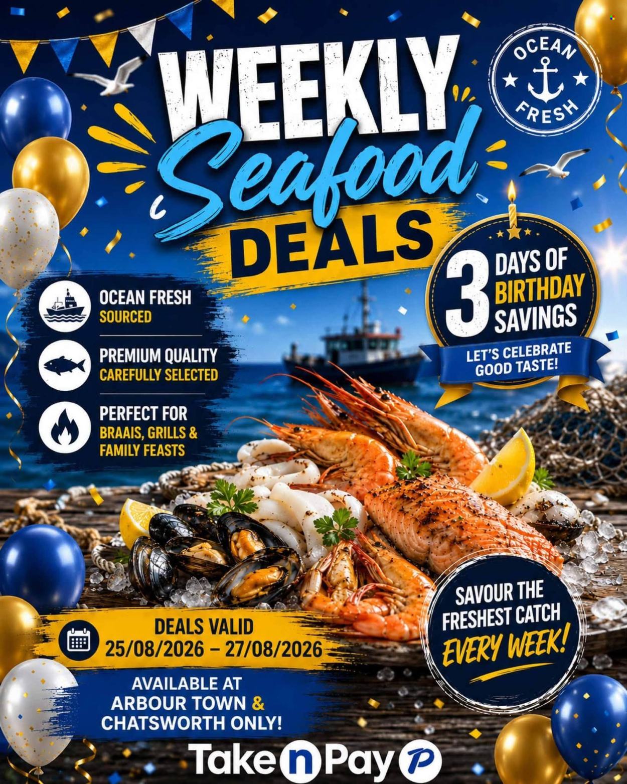 Take n Pay specials - 25/08/2026 - 27/08/2026. Page 1