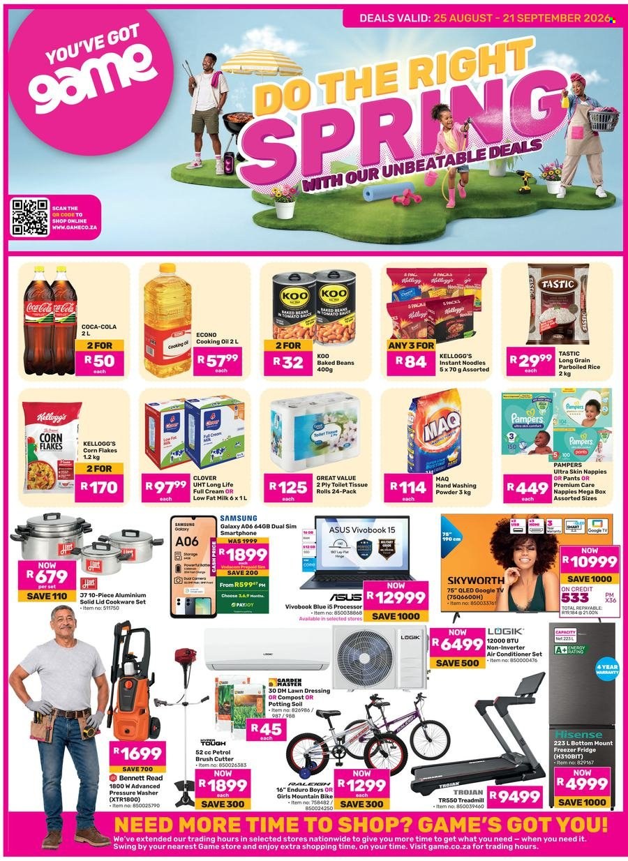 Game specials - 25/08/2026 - 21/09/2026. Page 1