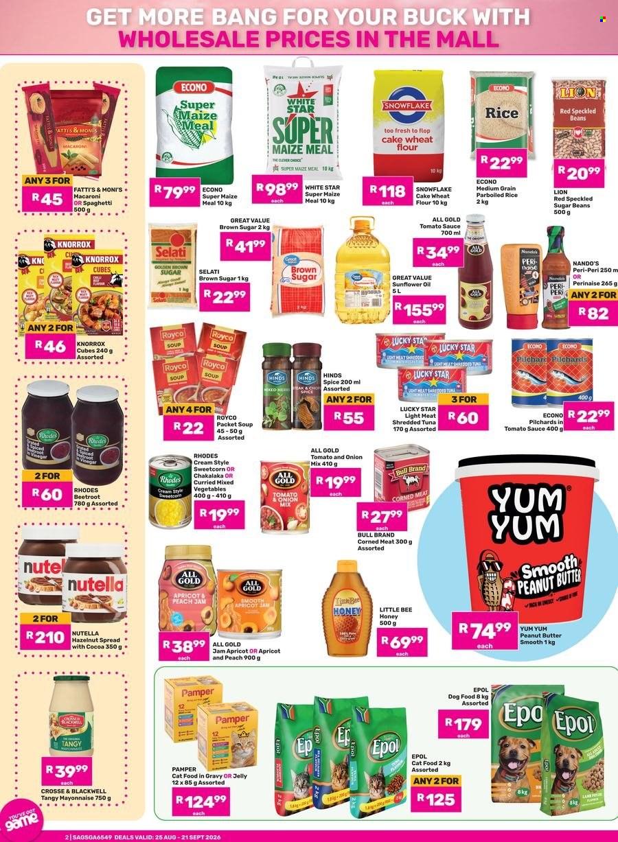 Game specials - 25/08/2026 - 21/09/2026. Page 2
