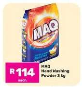 MAQ Hand Washing Powder 3 kg