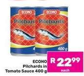 ECONO Pilchards in Tomato Sauce 400 g