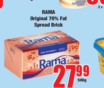 Rama Original 70% Fat Spread Brick