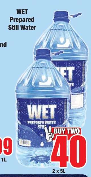 WET Prepared Still Water