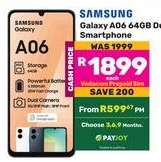 Samsung Galaxy A06 64GB Dual Smartphone