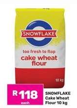 Snowflake Cake Wheat Flour 10 kg