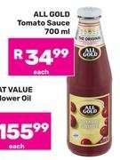All Gold Tomato Sauce 700 ml