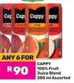 Cappy 100% Fruit Juice Blend