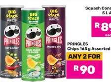 Pringles Chips 165 g Assorted