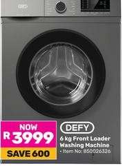 Defy 6 kg Front Loader Washing Machine